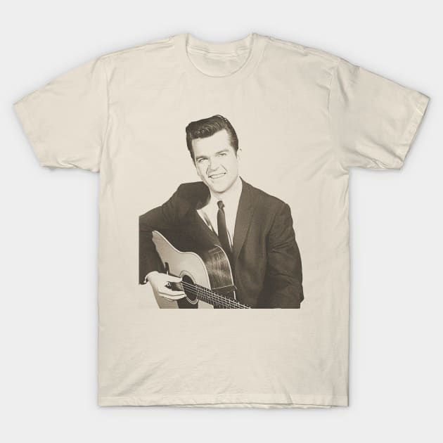 Conway Twitty Retro Country Music Legend Tribute T-Shirt by Rahvusooper